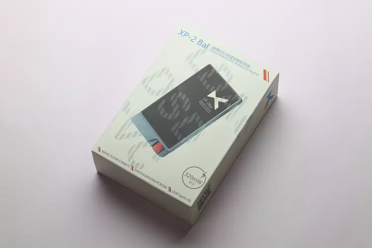 xDuoo XP-2 Bal box