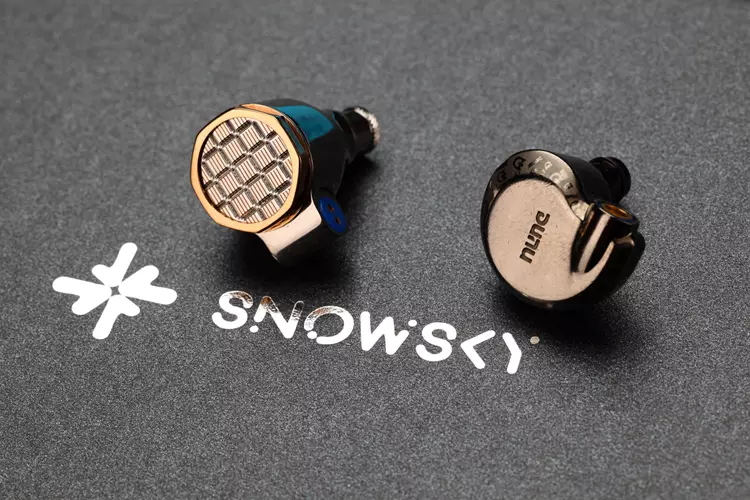 FiiO SNOWSKY OAK NANO beside DUNU Falcon Ultra