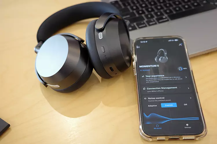 Sennheiser MOMENTUM 5 Wireless Review and the Smart Control App ANC screen
