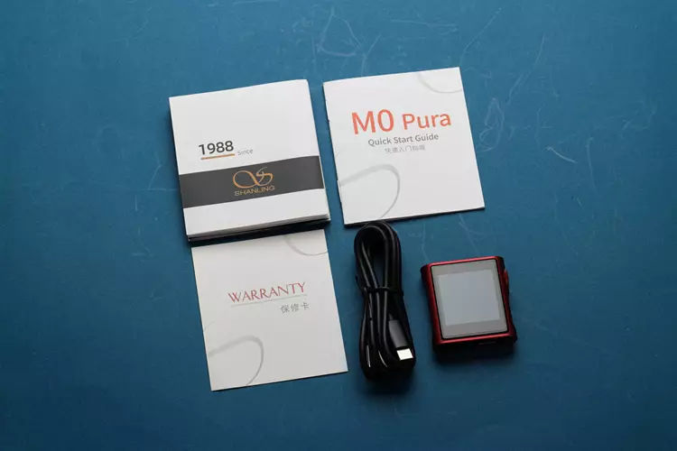 Shanling M0 Pura accessories