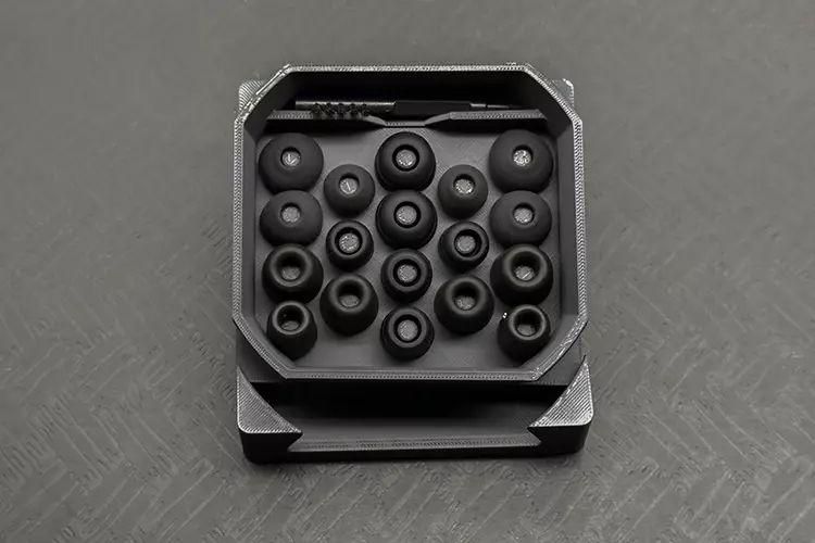 Noble Audio Lu Ban ear tips tray
