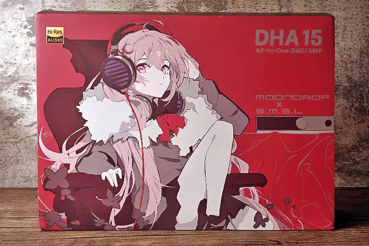 SMSL X MOONDROP DHA15 box