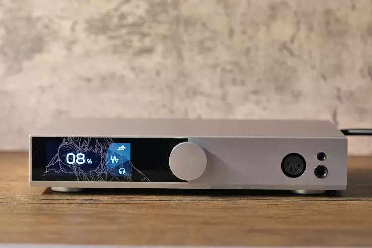 SMSL X MOONDROP DHA15 front display